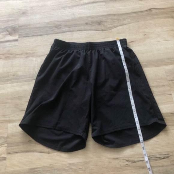 Adidas Black Athletic Shorts Moisture-Wicking Mid-Thigh - Picture 6 of 7